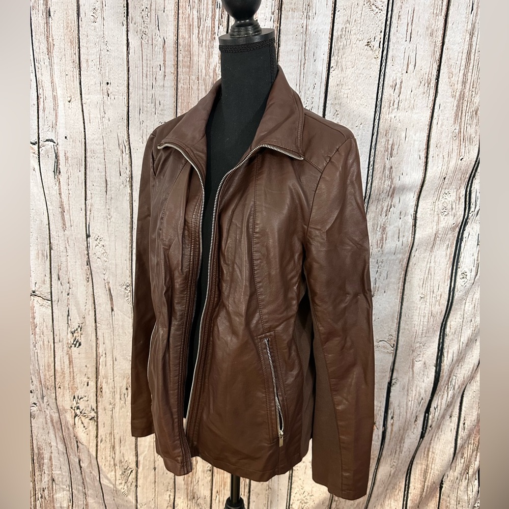 Worthington Faux Leather Jacket